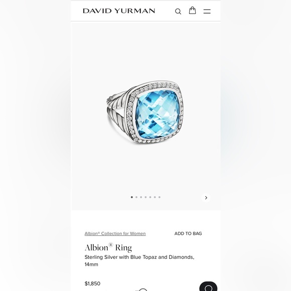 David Yurman Jewelry - David Yurman Albion ring